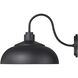 Levitt 1 Light 11.63 inch Natural Black Outdoor Wall Light